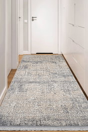 Conceptum Notta 1121 Alfombra de pasillo Gris 120 x 250 cm